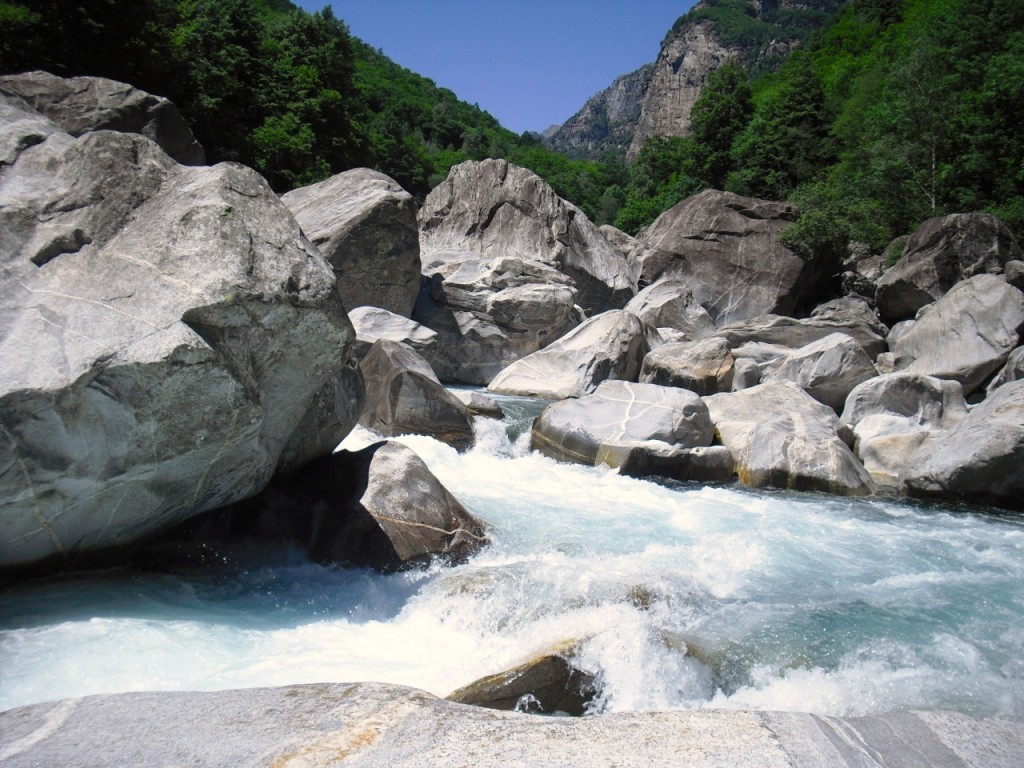 Verzasca bei Brione (TI)